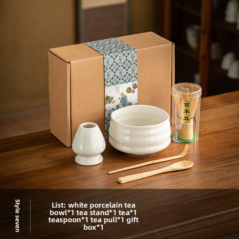 Song Dynasty Bamboo Matcha Tea Whisk Set