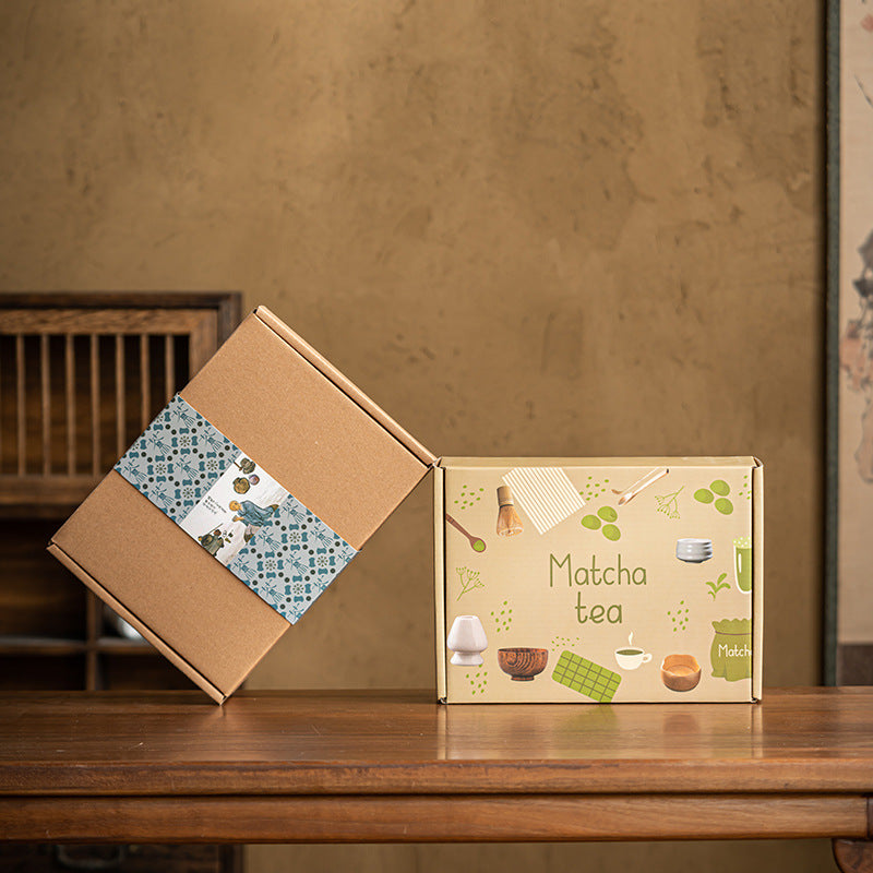 Song Dynasty Bamboo Matcha Tea Whisk Set