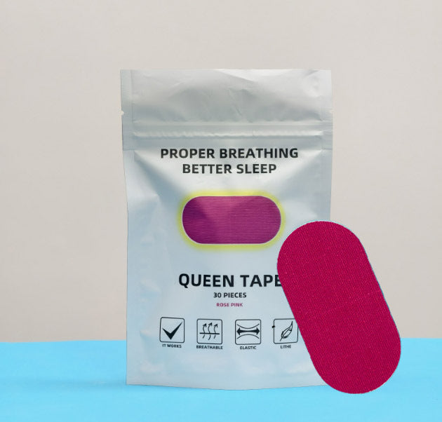 Sleep tape to prevent mouth breathing