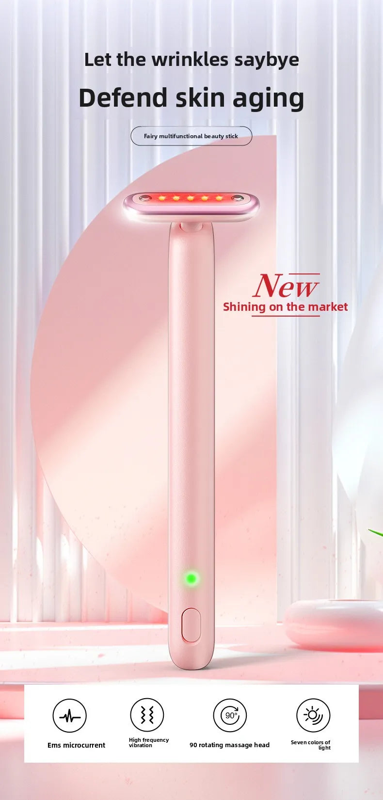 Magic beauty stick, Red light therapy