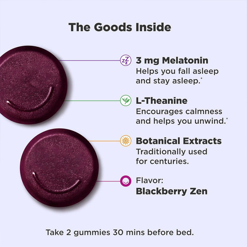 Deep Sleep Melatonin Chewable Gummies
