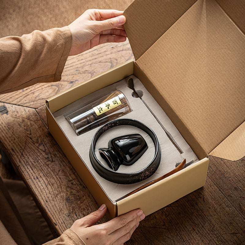 Song Dynasty Bamboo Matcha Tea Whisk Set