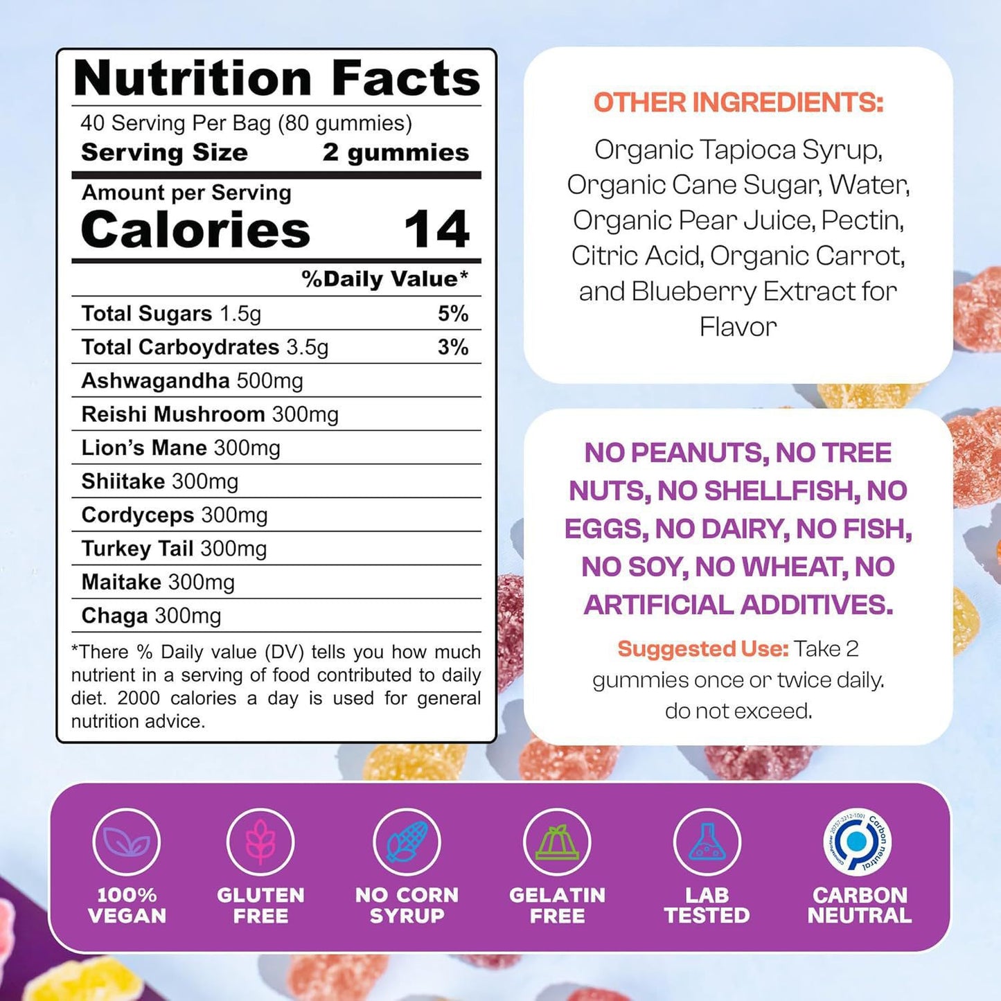 Deep Sleep Melatonin Chewable Gummies