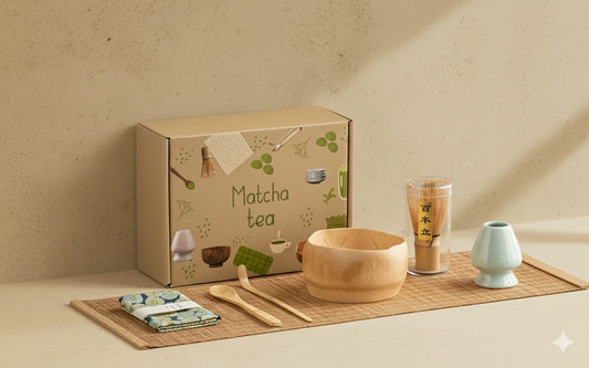 Song Dynasty Bamboo Matcha Tea Whisk Set